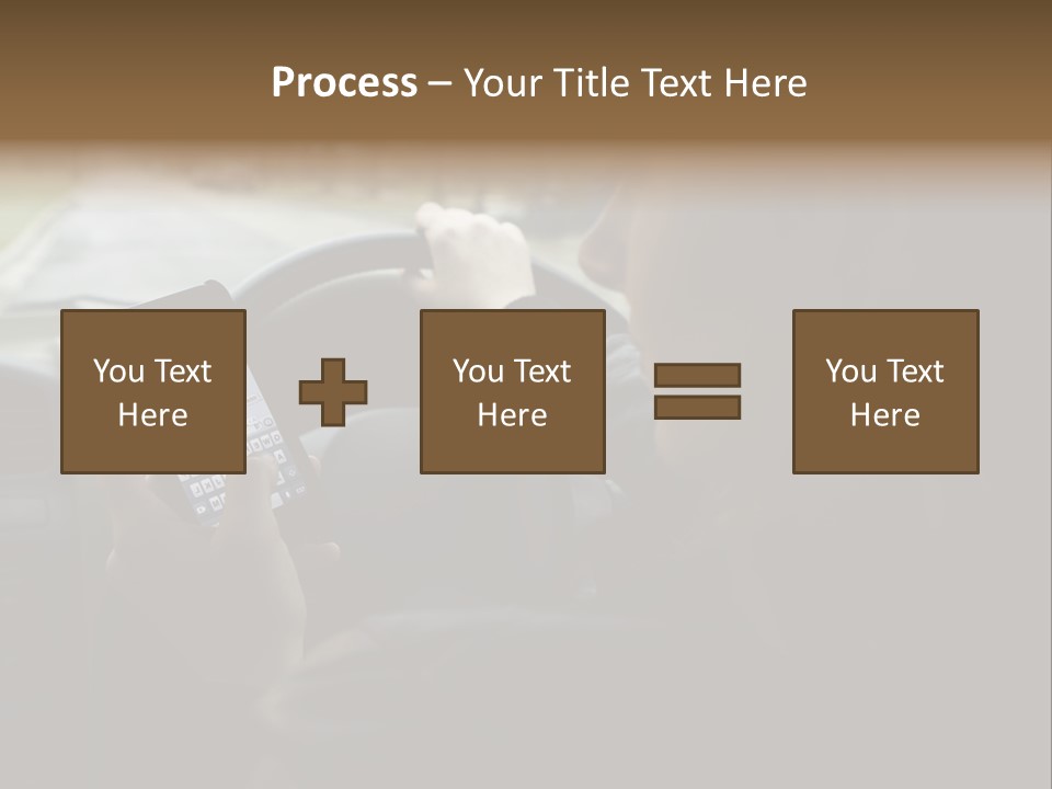 Road Teenager Qwerty PowerPoint Template