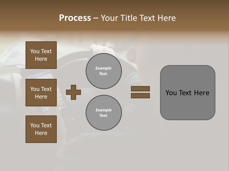 Road Teenager Qwerty PowerPoint Template