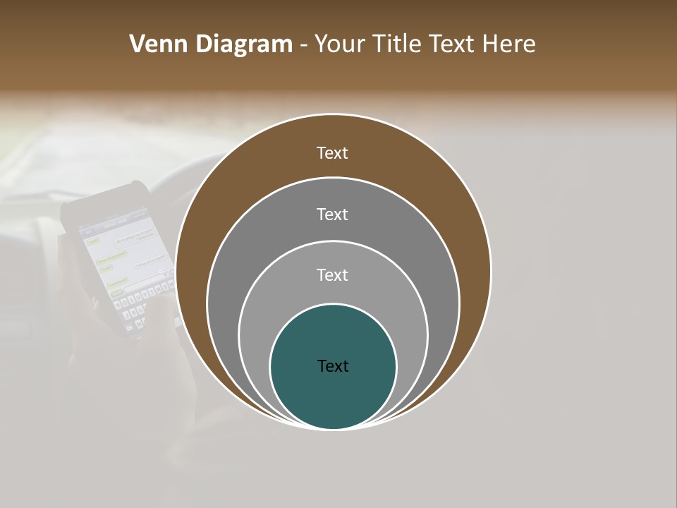 Road Teenager Qwerty PowerPoint Template