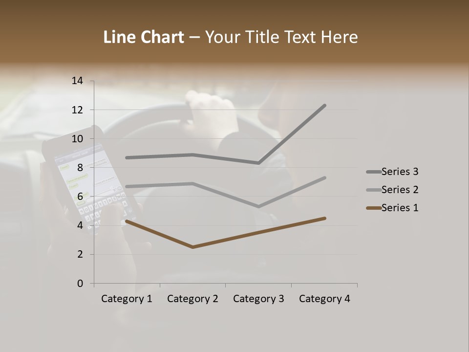 Road Teenager Qwerty PowerPoint Template