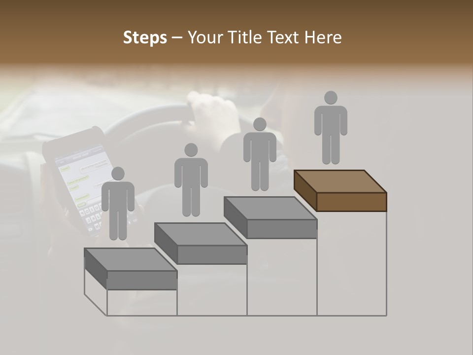 Road Teenager Qwerty PowerPoint Template