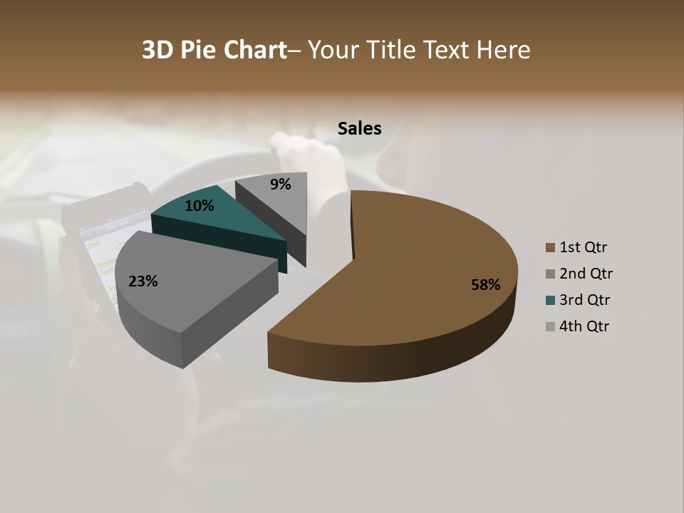 Road Teenager Qwerty PowerPoint Template