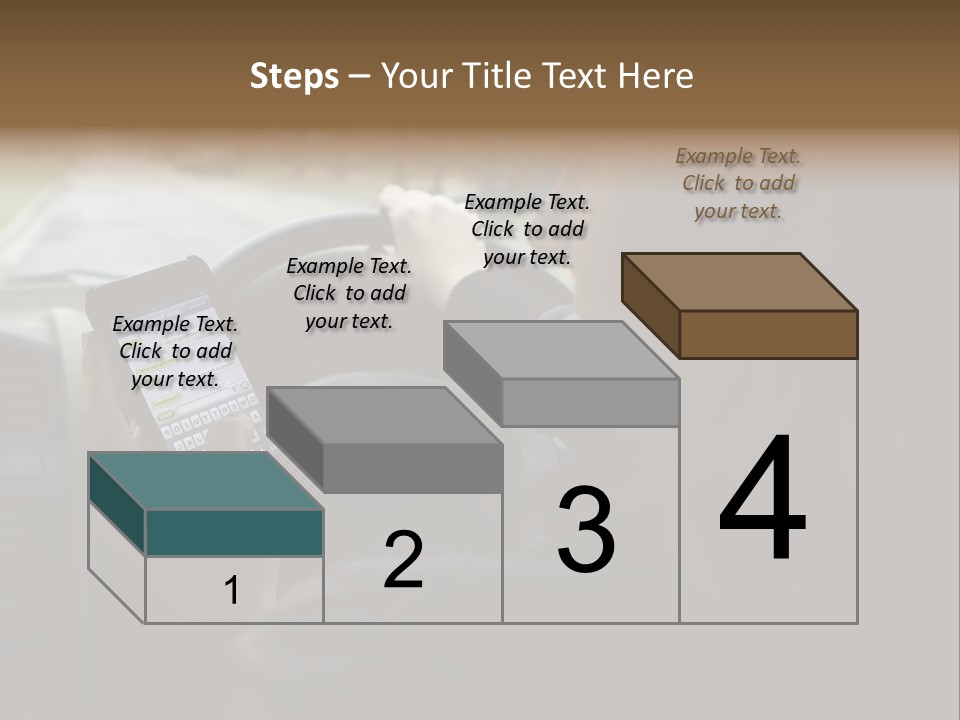 Road Teenager Qwerty PowerPoint Template