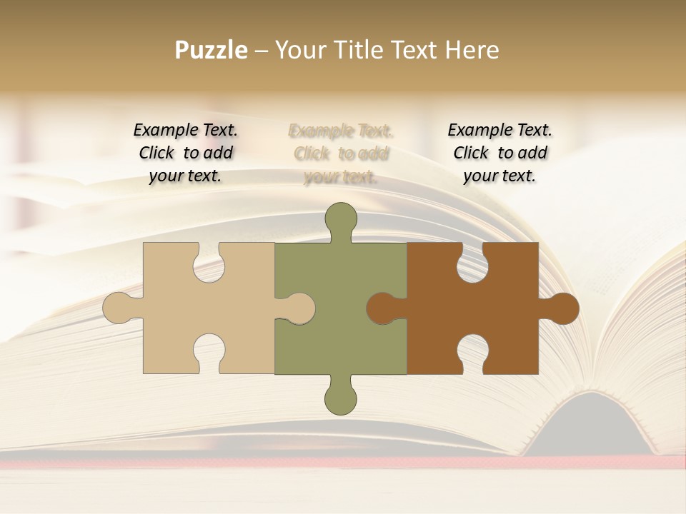 Bookstore Hardcover Printing PowerPoint Template