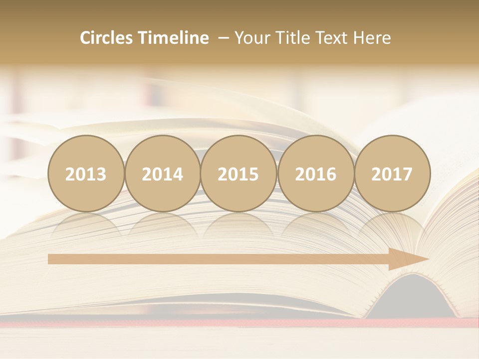 Bookstore Hardcover Printing PowerPoint Template