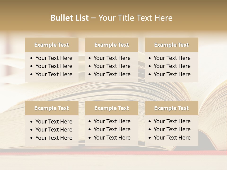 Bookstore Hardcover Printing PowerPoint Template