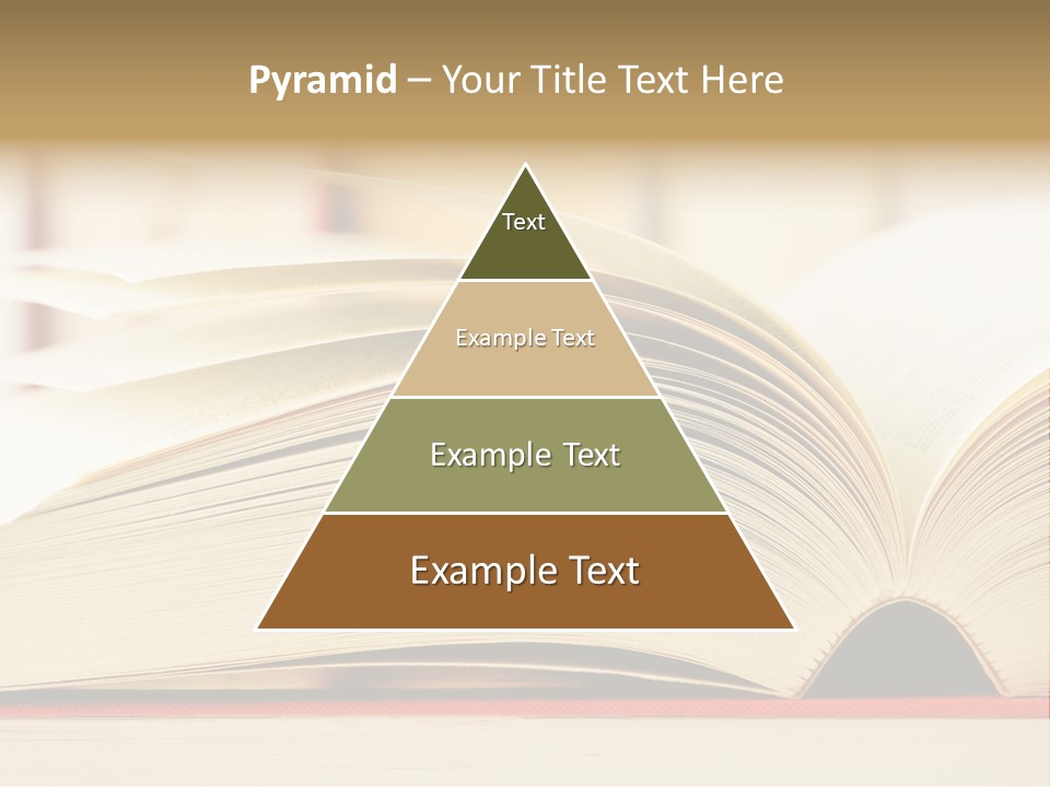 Bookstore Hardcover Printing PowerPoint Template