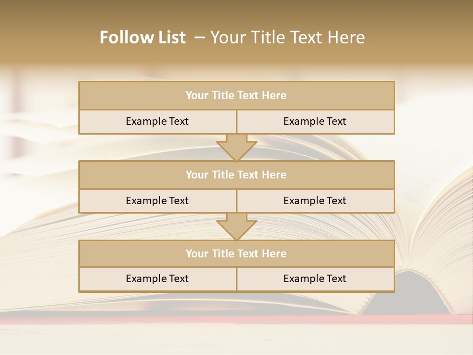 Bookstore Hardcover Printing PowerPoint Template