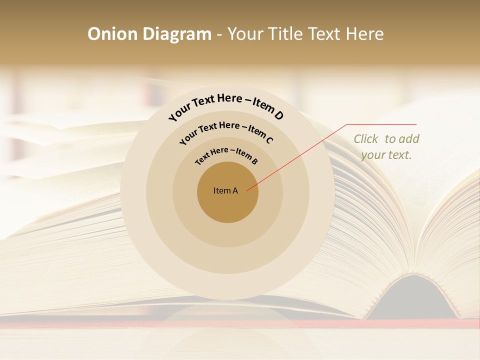 Bookstore Hardcover Printing PowerPoint Template