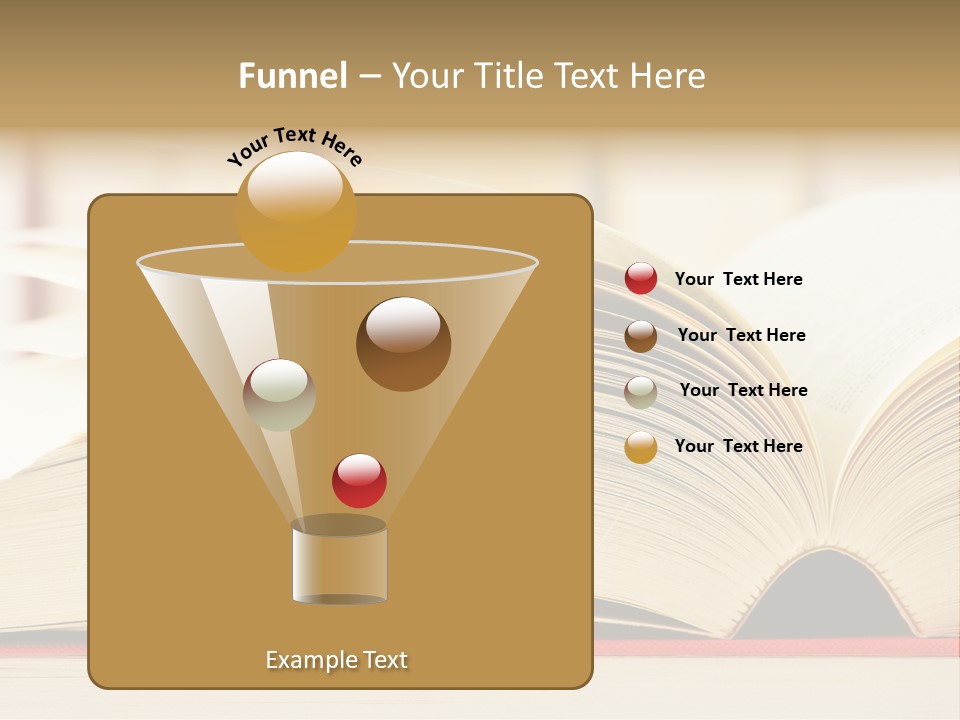 Bookstore Hardcover Printing PowerPoint Template
