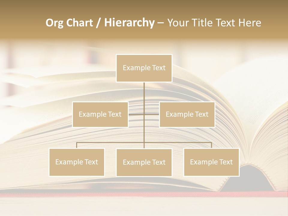 Bookstore Hardcover Printing PowerPoint Template