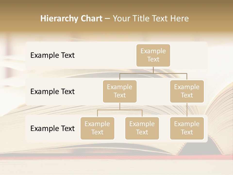 Bookstore Hardcover Printing PowerPoint Template