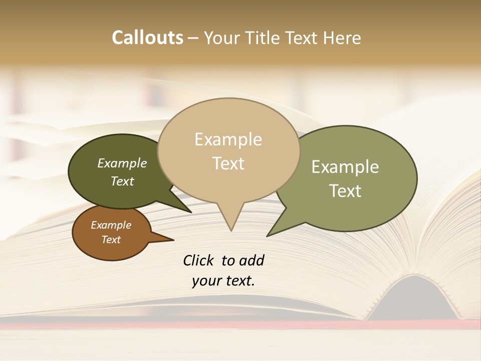 Bookstore Hardcover Printing PowerPoint Template