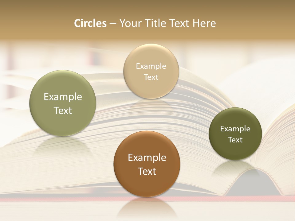 Bookstore Hardcover Printing PowerPoint Template