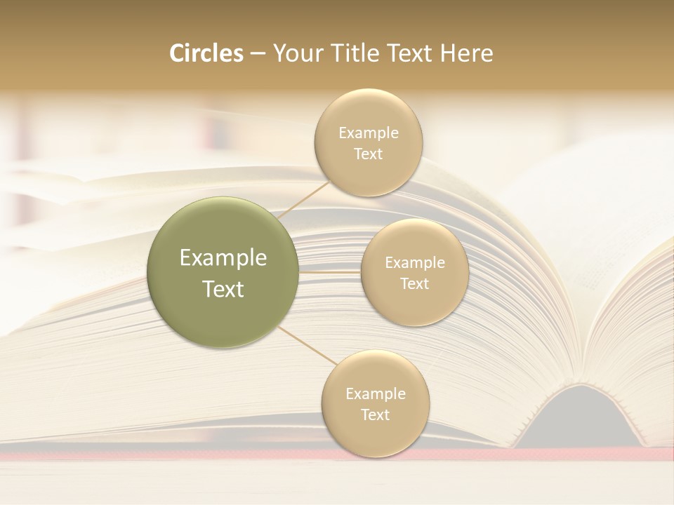 Bookstore Hardcover Printing PowerPoint Template