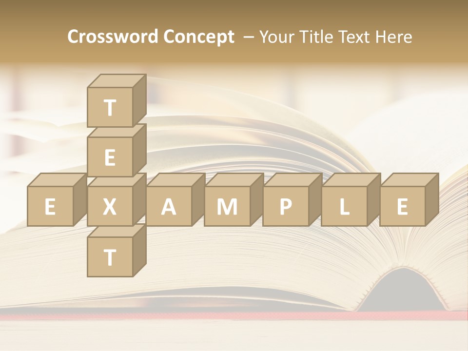 Bookstore Hardcover Printing PowerPoint Template