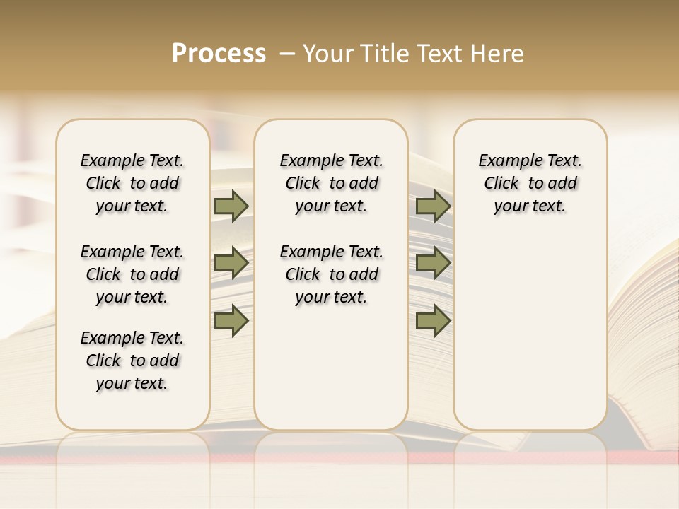 Bookstore Hardcover Printing PowerPoint Template