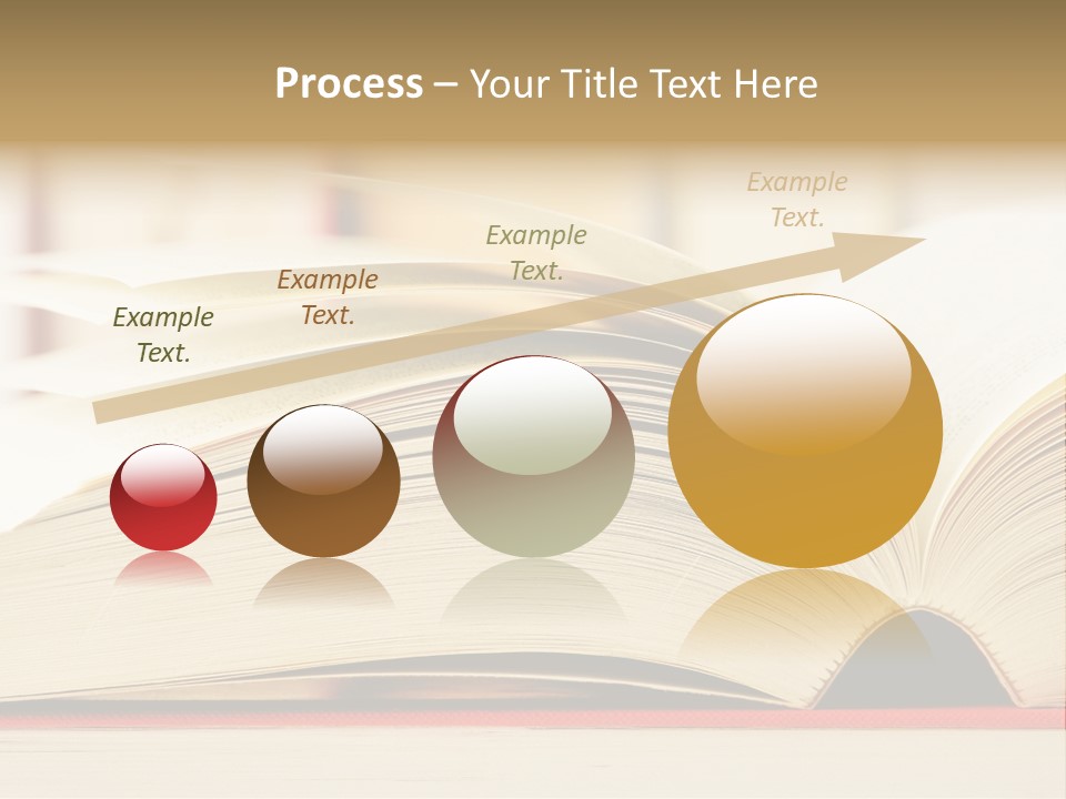 Bookstore Hardcover Printing PowerPoint Template