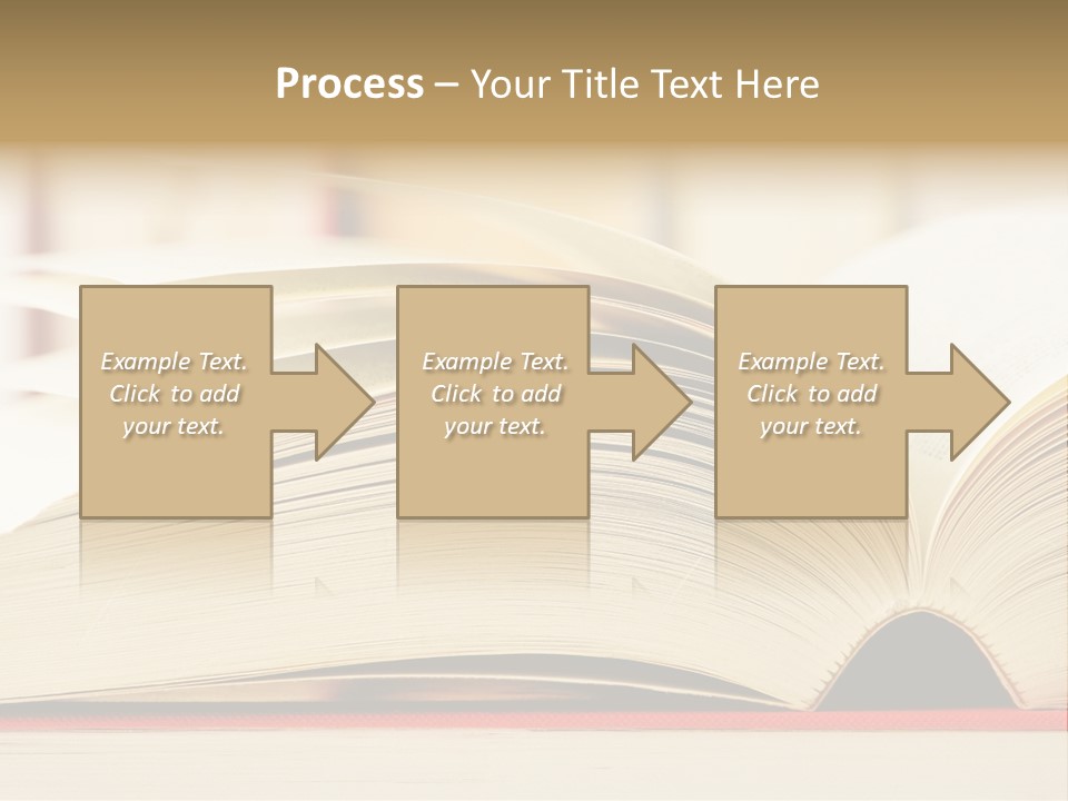 Bookstore Hardcover Printing PowerPoint Template