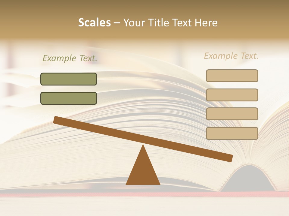 Bookstore Hardcover Printing PowerPoint Template