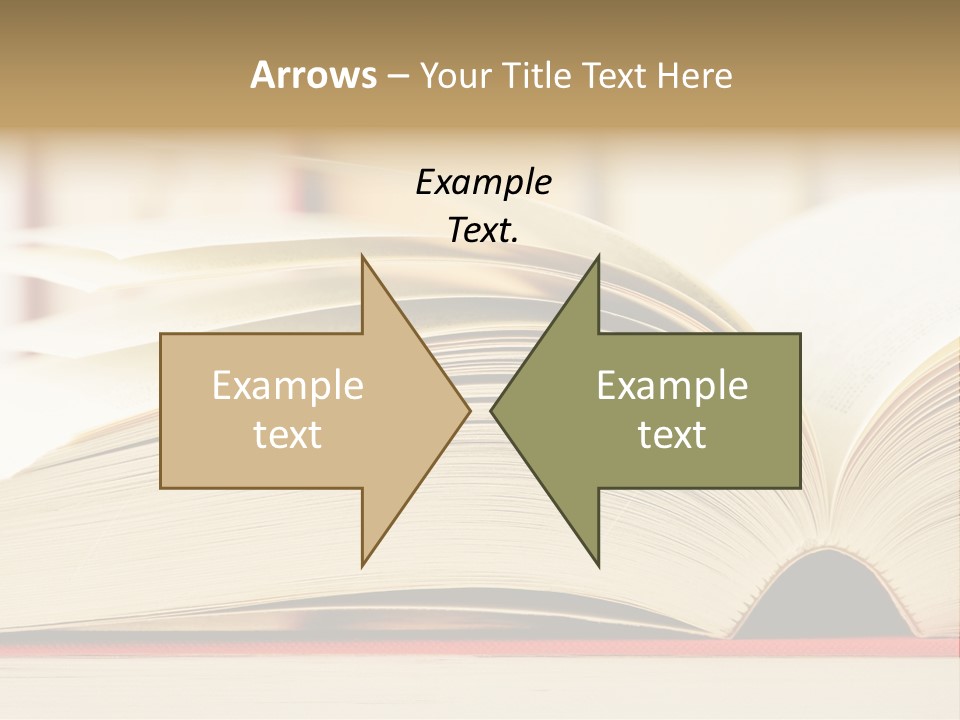 Bookstore Hardcover Printing PowerPoint Template