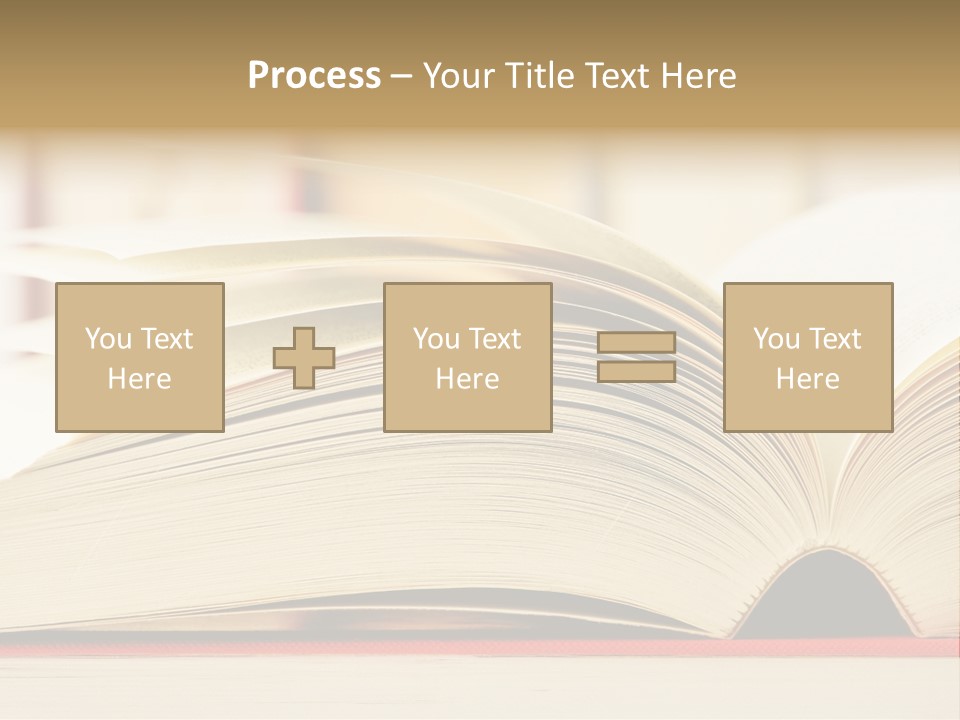 Bookstore Hardcover Printing PowerPoint Template