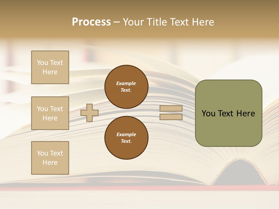 Bookstore Hardcover Printing PowerPoint Template