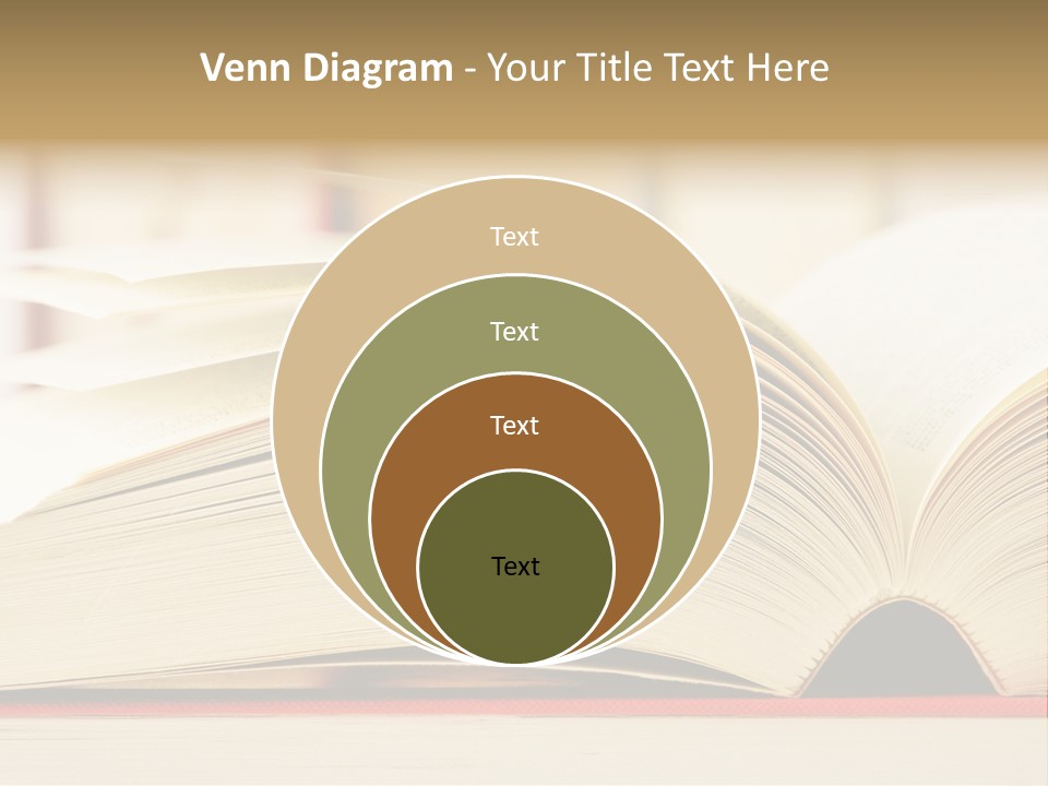 Bookstore Hardcover Printing PowerPoint Template