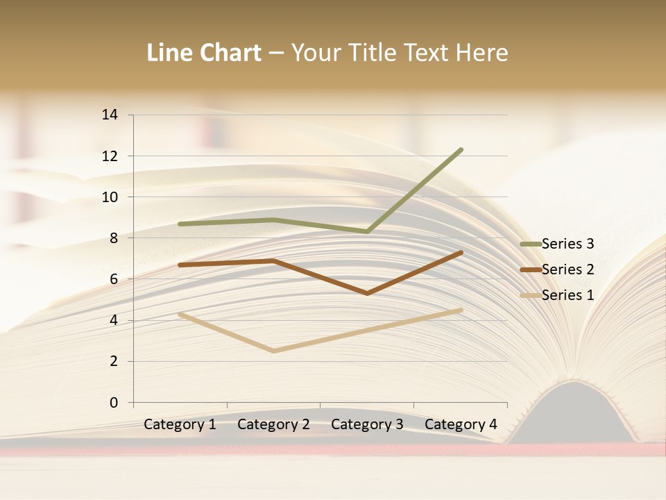 Bookstore Hardcover Printing PowerPoint Template