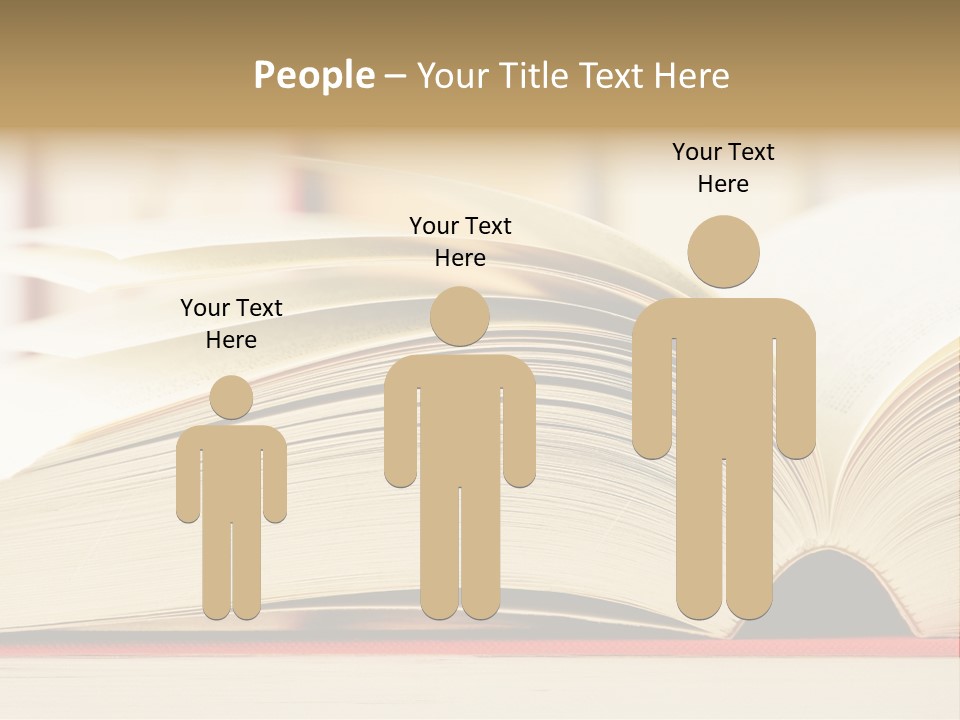 Bookstore Hardcover Printing PowerPoint Template