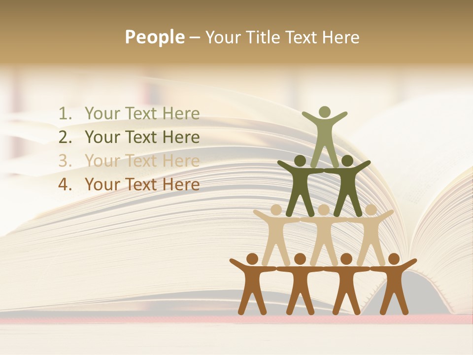 Bookstore Hardcover Printing PowerPoint Template