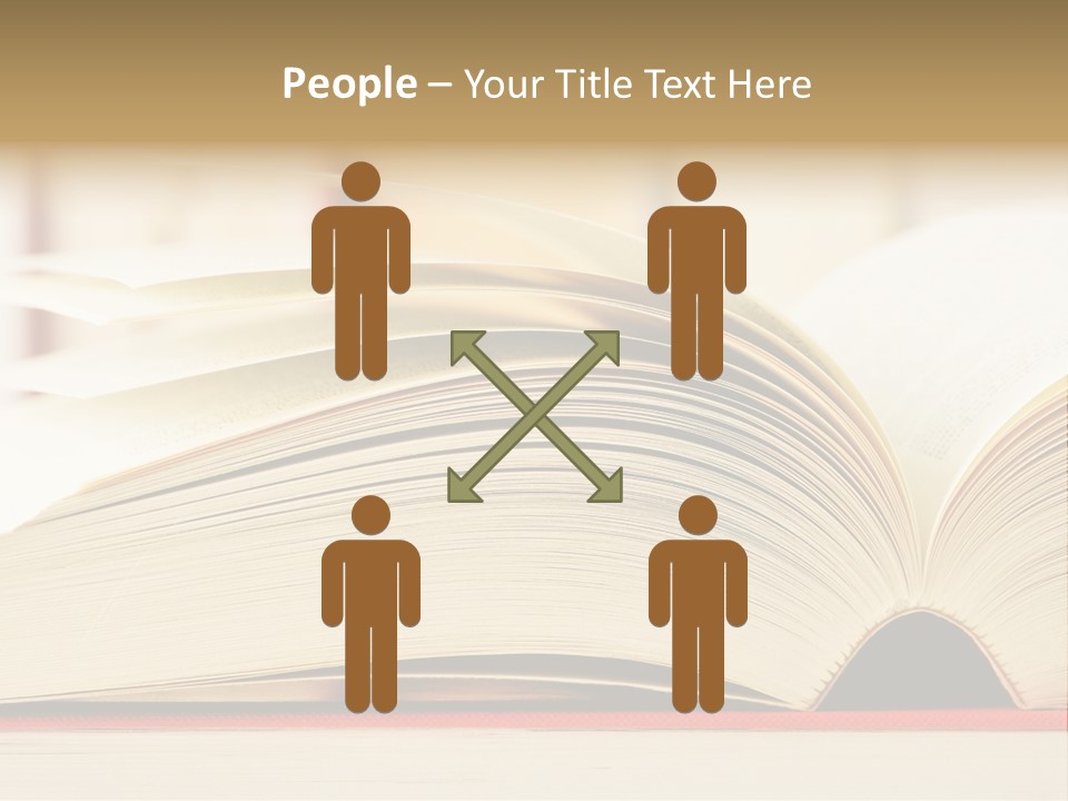 Bookstore Hardcover Printing PowerPoint Template