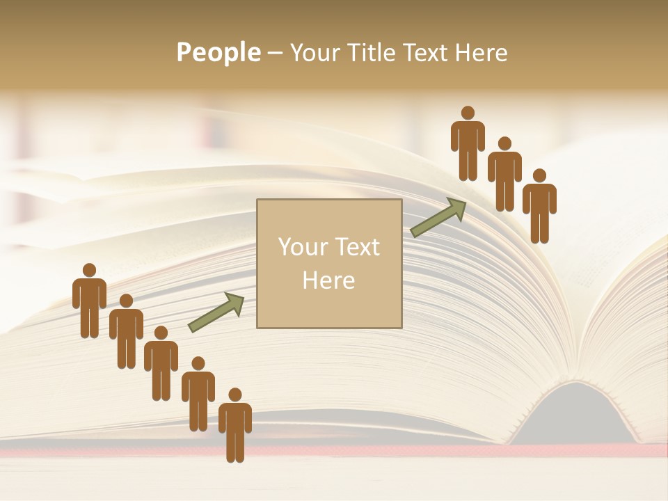 Bookstore Hardcover Printing PowerPoint Template