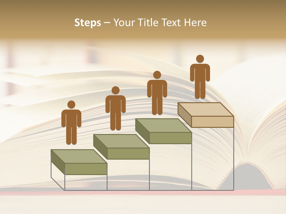 Bookstore Hardcover Printing PowerPoint Template