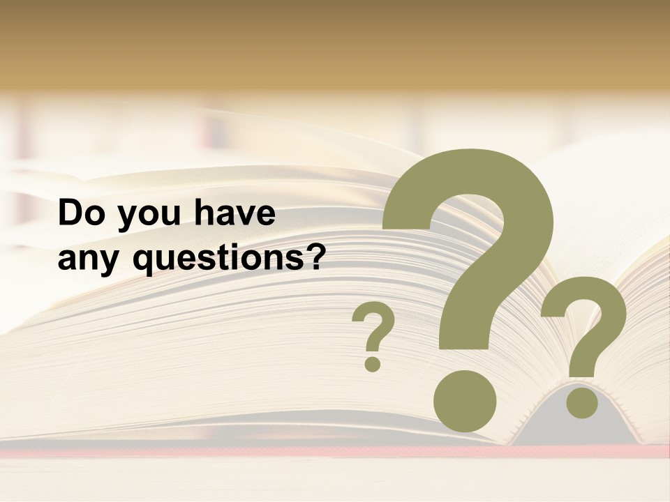 Bookstore Hardcover Printing PowerPoint Template