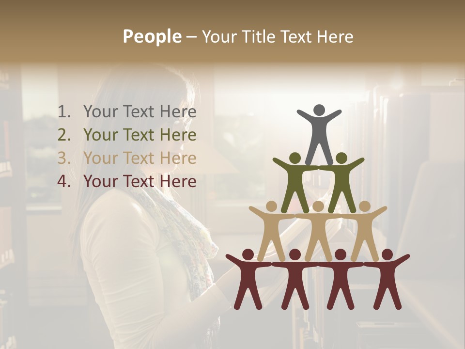 Audience White Politic PowerPoint Template