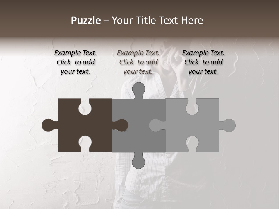 Fear Melancholy Sad PowerPoint Template