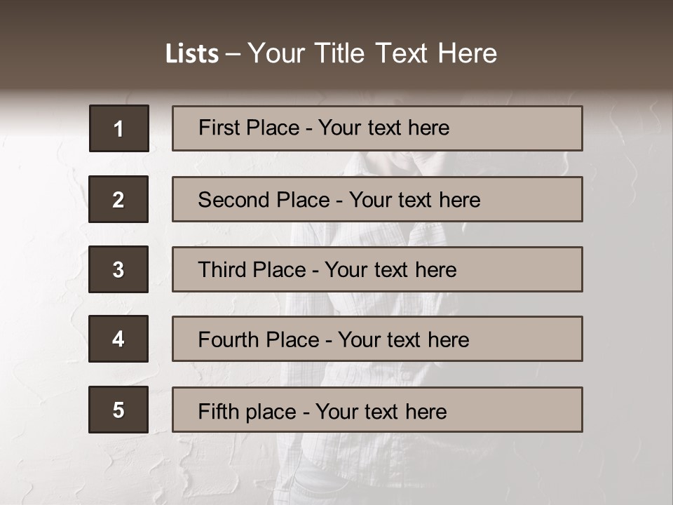 Fear Melancholy Sad PowerPoint Template