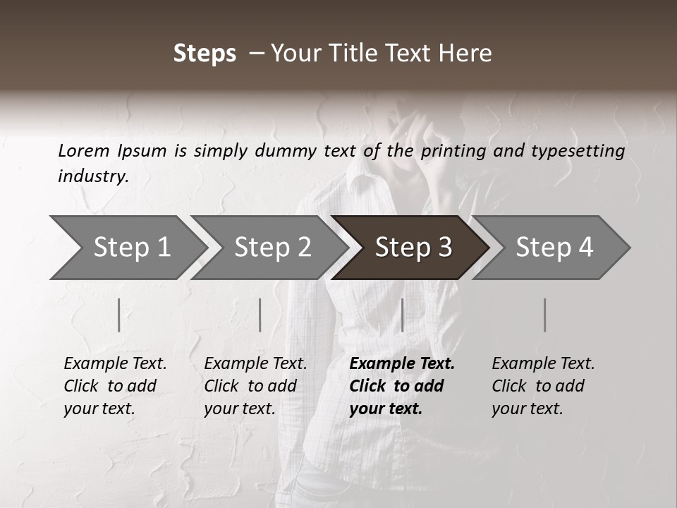 Fear Melancholy Sad PowerPoint Template