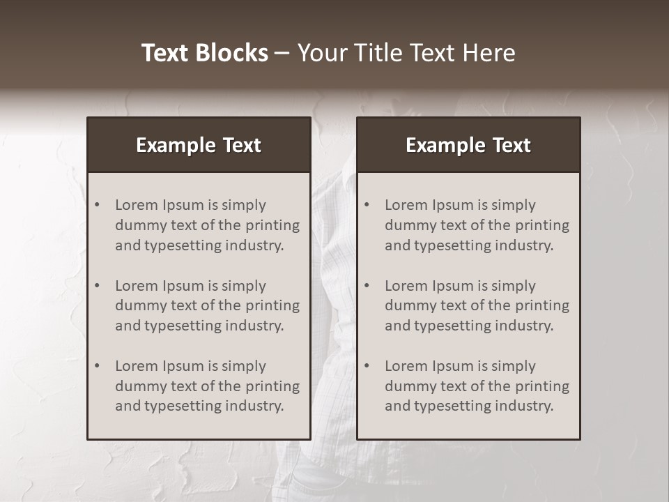 Fear Melancholy Sad PowerPoint Template
