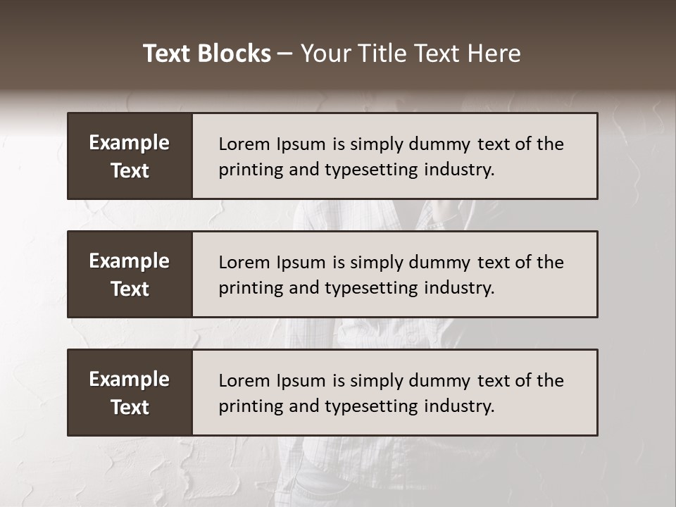 Fear Melancholy Sad PowerPoint Template