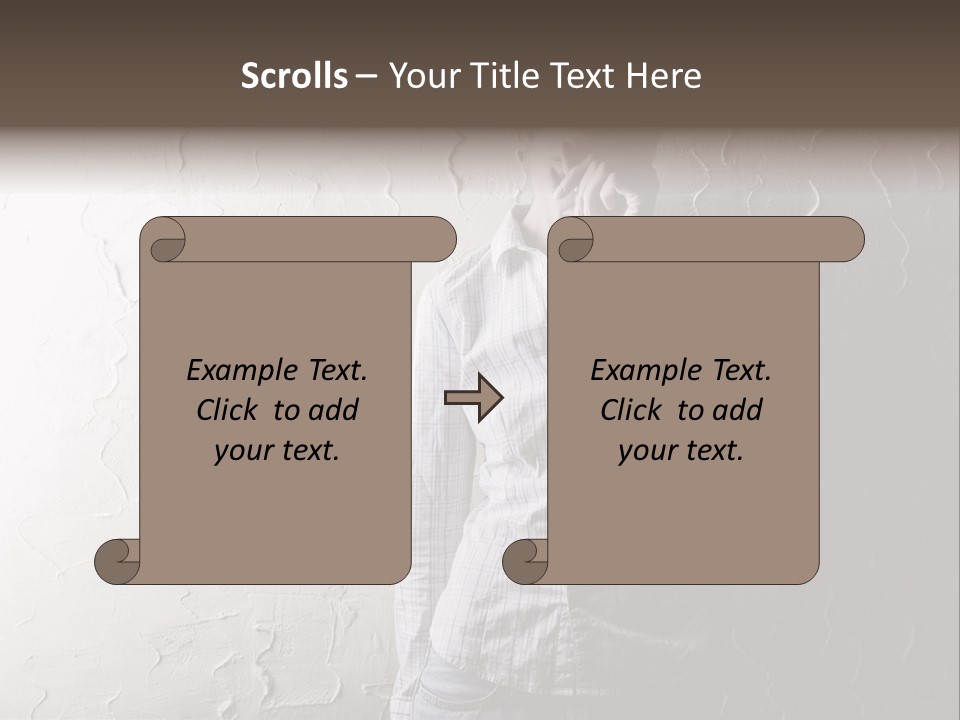 Fear Melancholy Sad PowerPoint Template