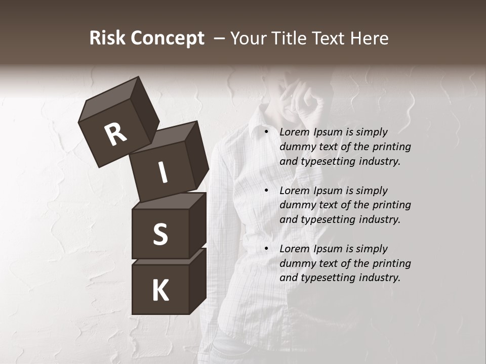 Fear Melancholy Sad PowerPoint Template