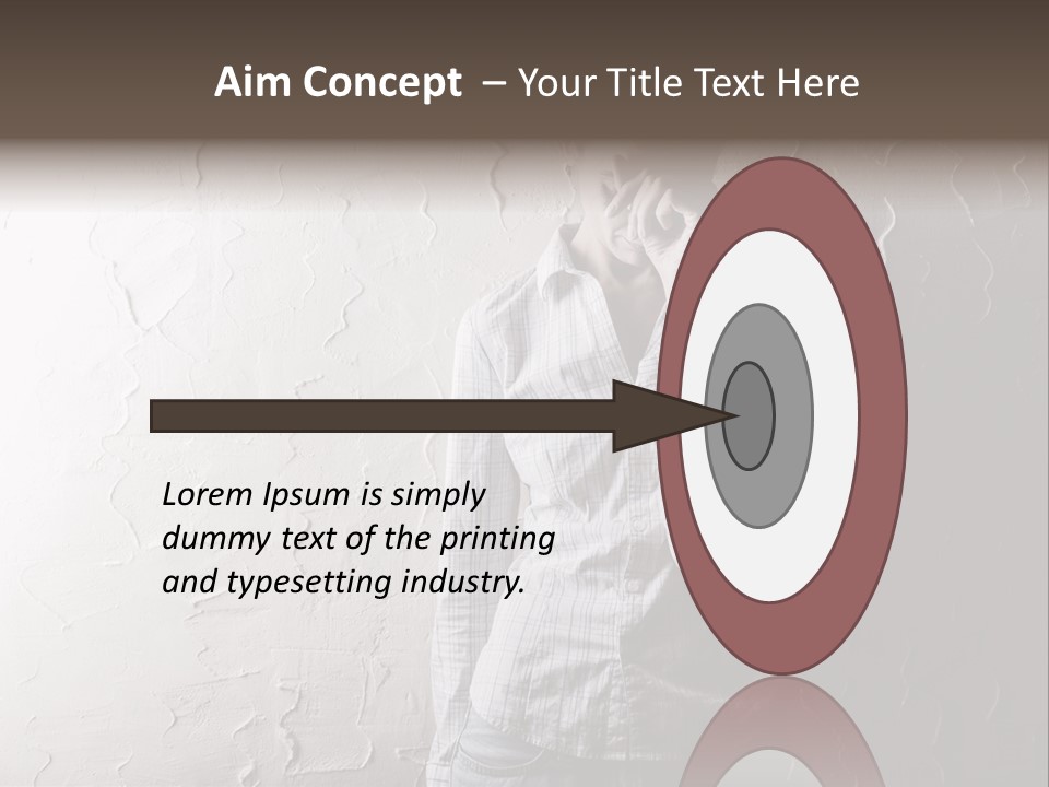 Fear Melancholy Sad PowerPoint Template