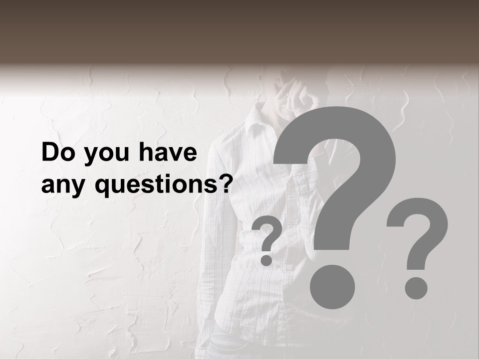 Fear Melancholy Sad PowerPoint Template