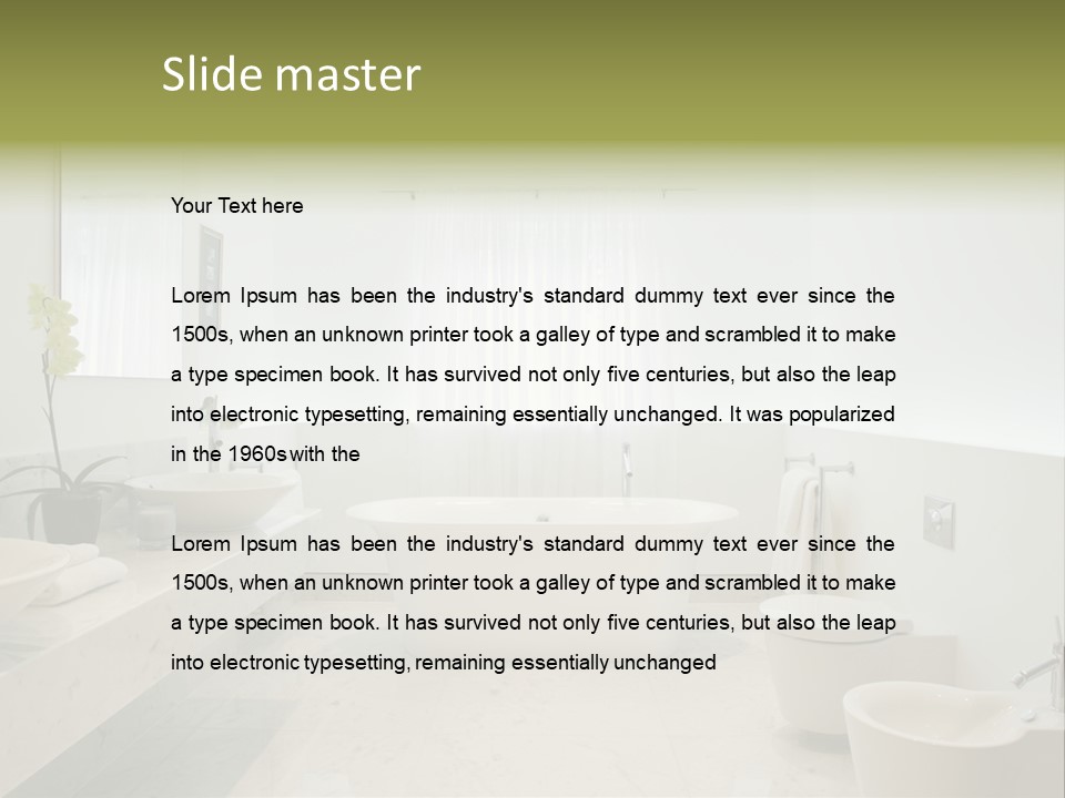 London Hygiene Candle PowerPoint Template