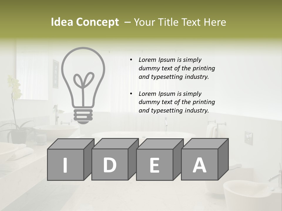 London Hygiene Candle PowerPoint Template