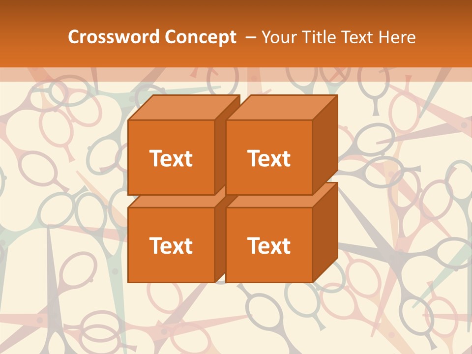 Cover Barbershop Fabric PowerPoint Template