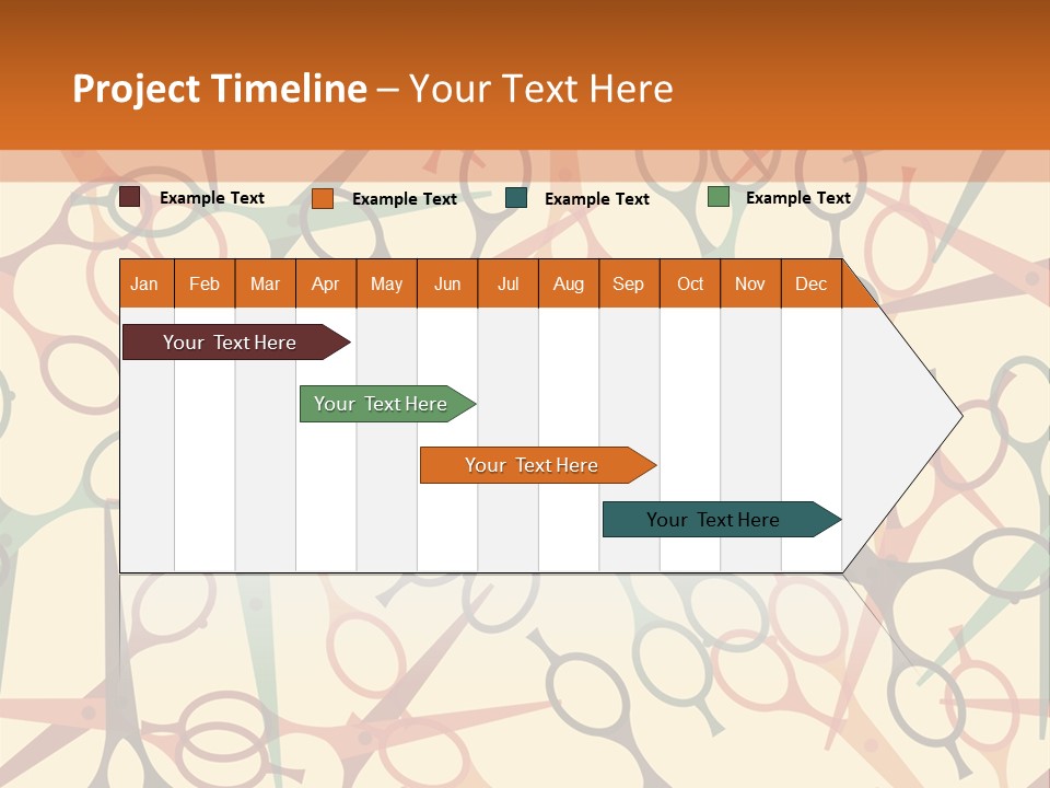 Cover Barbershop Fabric PowerPoint Template