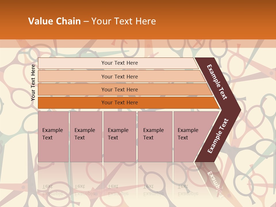 Cover Barbershop Fabric PowerPoint Template